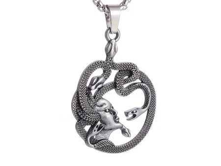 Medusa Pendant Necklace For Cheap