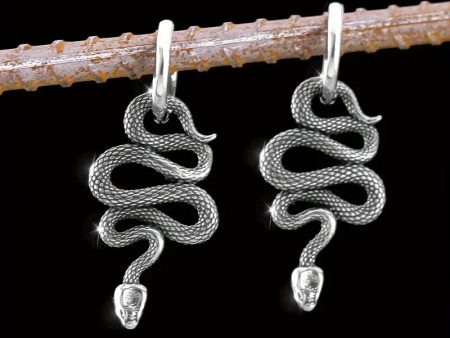 Snake Shape Pendant Earrings For Cheap