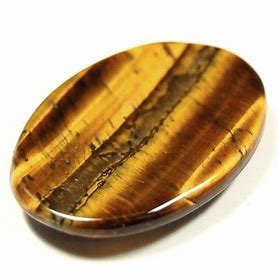 Golden Tiger Eye Worry Thumb Stone Sale