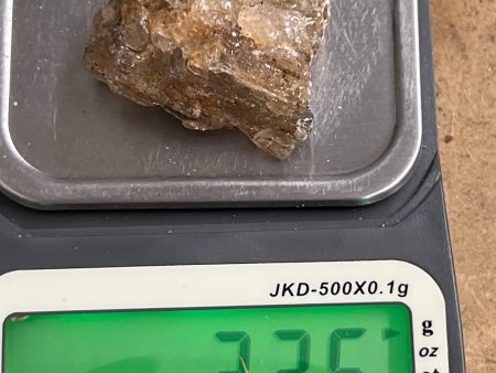 Golden Yellow Scapolite, Raw (32.5 Grams) Online now