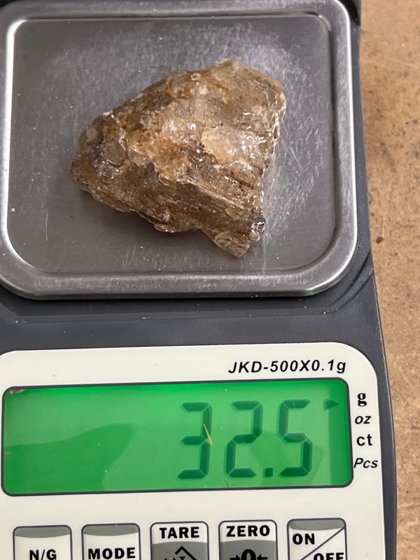 Golden Yellow Scapolite, Raw (32.5 Grams) Online now