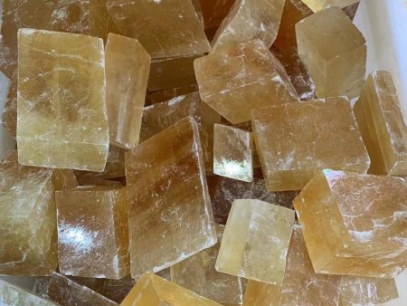 Amber Calcite (Honey) Raw For Discount