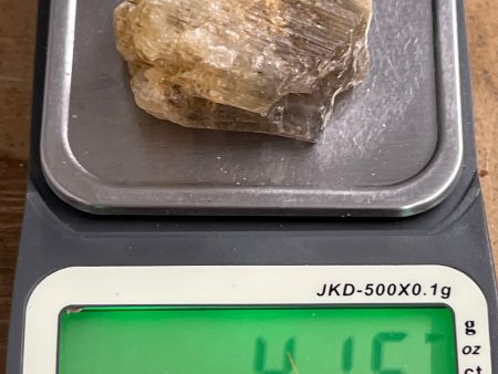 Golden Yellow Scapolite, Raw (41.5 Grams) Online Sale