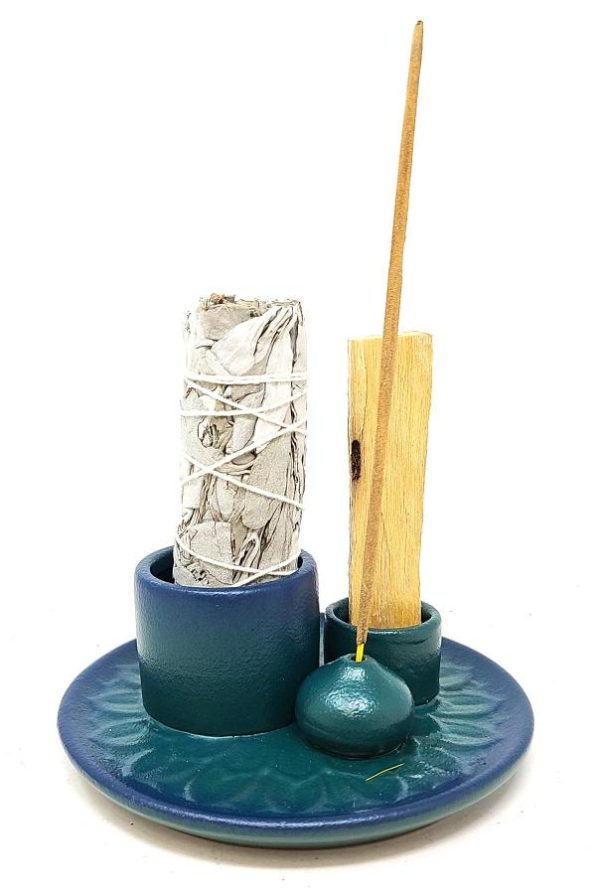 Ceramic Burner (Smudge Stick, Palo Santo Wood & Incense Burner) Supply