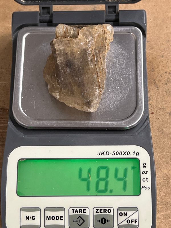 Golden Yellow Scapolite, Raw (48.4 Grams) Sale