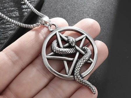 Pentacle and Snake Necklace Supply