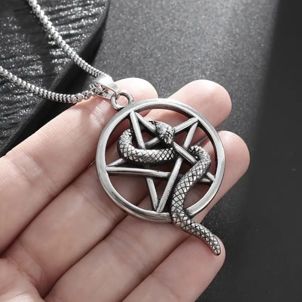 Pentacle and Snake Necklace Supply