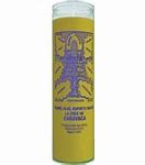 Cross of Caravaca (Yellow) 7 Day Candle on Sale