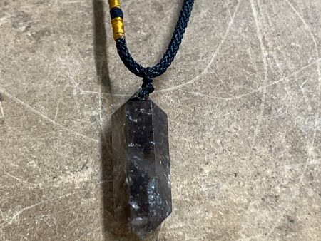 Smoky Quartz Double Point Necklace Sale