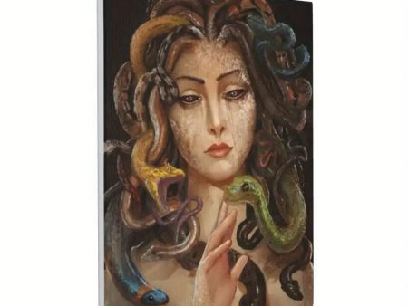 Medusa-Inspired Mythological Canvas Art Print Supply