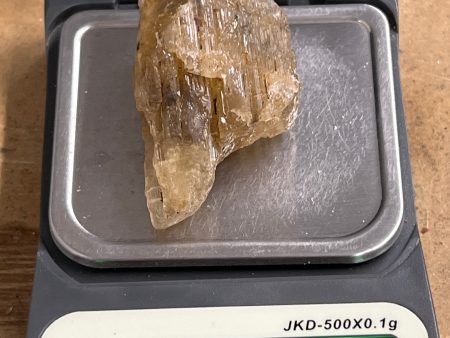 Golden Yellow Scapolite, Raw (48.8 Grams) Online