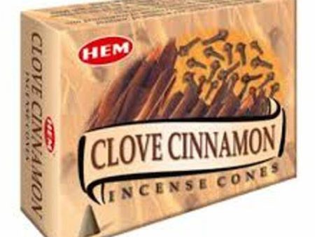 Cinnamon and Clove Incense Cones Hot on Sale