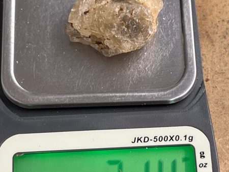 Golden Yellow Scapolite, Raw (21.4 Grams) Online Sale