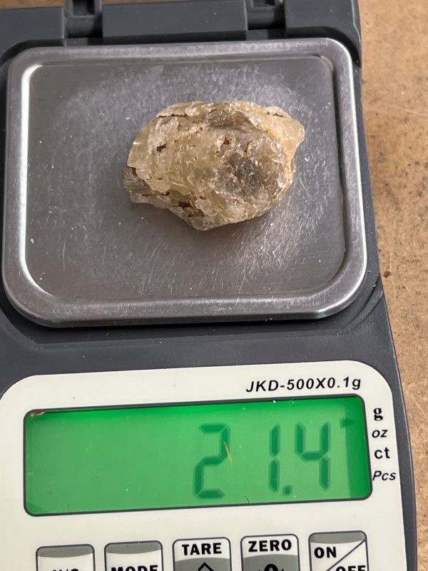 Golden Yellow Scapolite, Raw (21.4 Grams) Online Sale