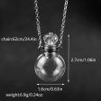 Elegant Tear Bottle Pendant Necklace Hot on Sale