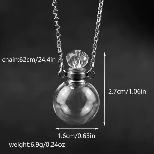 Elegant Tear Bottle Pendant Necklace Hot on Sale