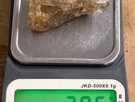 Golden Yellow Scapolite, Raw (39.6 Grams) Online now