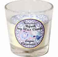 Awareness Lapis  Myrrh Soy Candle Sale