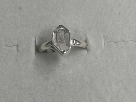 Herkimer Sterling Silver Ring (Size 8) on Sale