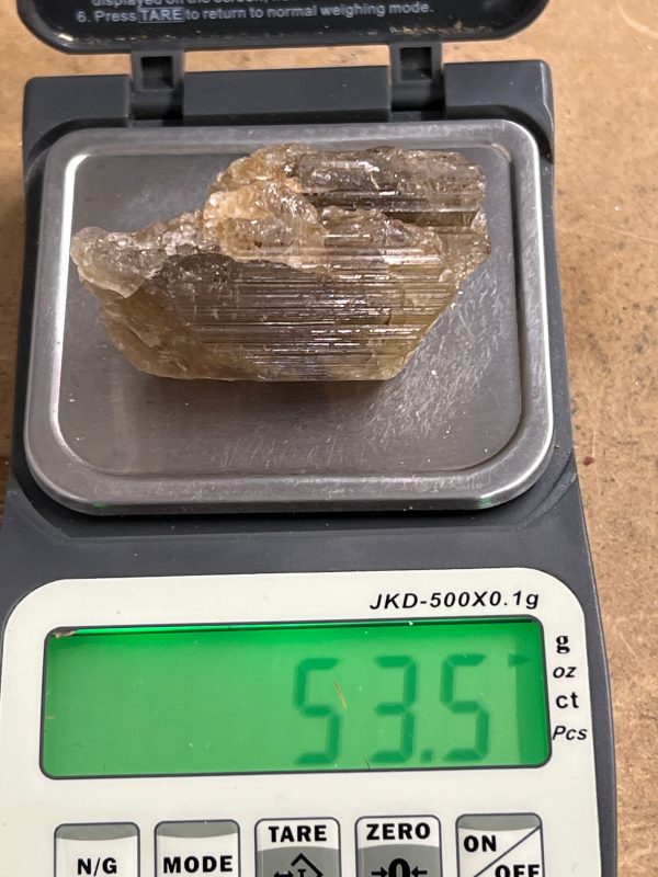 Golden Yellow Scapolite, Raw (53.5 Grams) Cheap