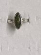 Ethiopian Black Opal Sterling Silver Ring (Size 9) Hot on Sale