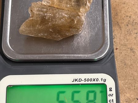 Golden Yellow Scapolite, Raw (55.8 Grams) Online