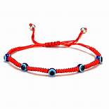 Evil Eye Adjustable Bracelet Red For Sale