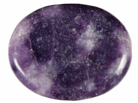 Lepidolite Worry Thumb Stones For Cheap