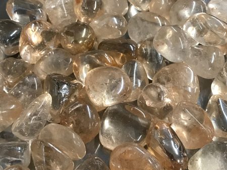 Champagne Aura Quartz, Tumbled For Cheap