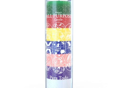 All Purpose 7 Day Candle (7 colors) For Sale