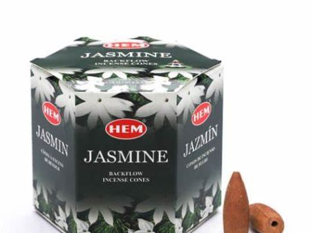 Jasmine Hem Back Flow Incense Cones Online Hot Sale