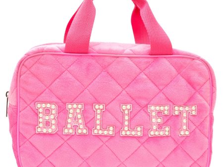 Ballet Quilted Cosmetic Bag For Cheap