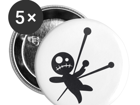 VOODOO Buttons small 1   (5-pack) Online Hot Sale