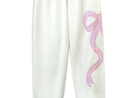 Dylan Bow Applique Sweatpant Discount