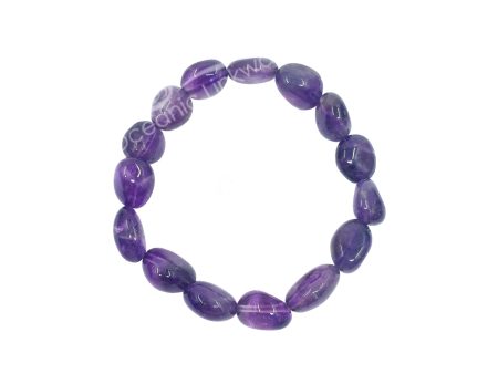 Tumbled Amethyst Bracelet For Discount