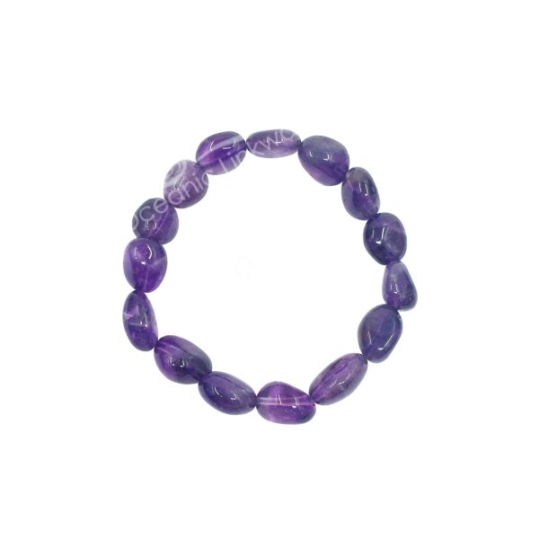 Tumbled Amethyst Bracelet For Discount