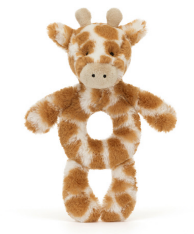 Bashful Giraffe Ring Rattle Sale