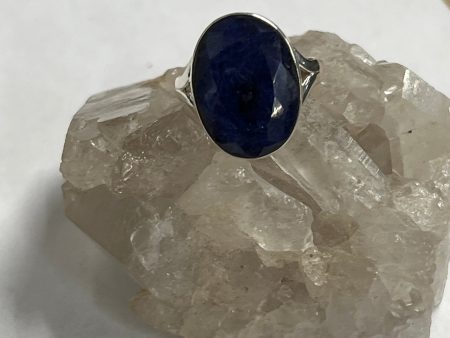 S S Sapphire Ring Size 8 on Sale