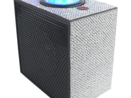 Bling Edition Bluetooth Stereo Speaker w Laser Light Show on Sale