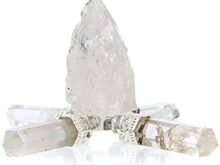 4 Pencil Energy Generator with Raw Crystal on Sale