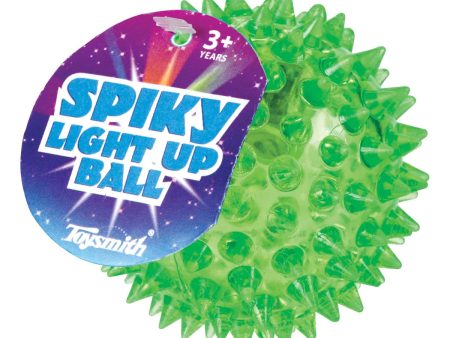 Spiky Light Up Ball on Sale