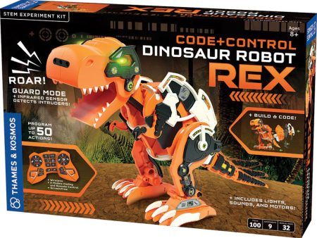 Code+Control Dinosaur Robot: REX For Sale