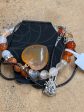 Agate and Carnelian W Lady Bug Bracelet and Carnelian Heart Necklace Discount