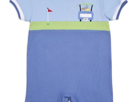 Knit Shortall w Golf Cart Fashion