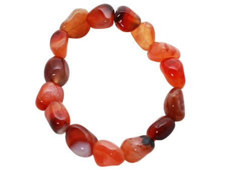 Carnelian Tumbled Bracelet For Discount