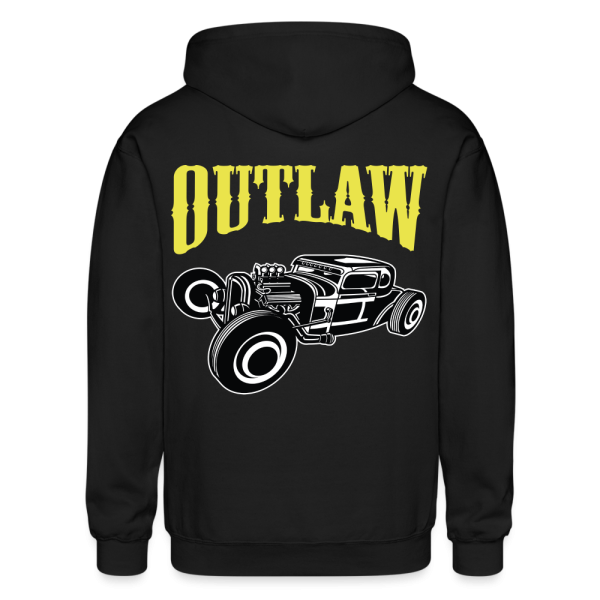 OUTLAW Zip Up Hoodie Cheap