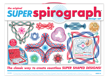 Super Spirograph Design Set Supply