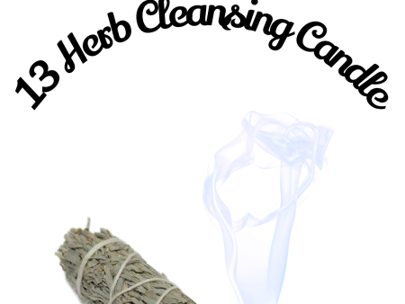 6  13 Herb Cleansing Fixed Candle For Sale