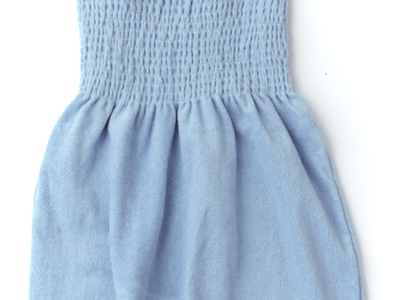 Smocked Terry Dress Discount