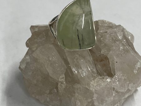 S S Prehnite Ring Size 7.5 Supply